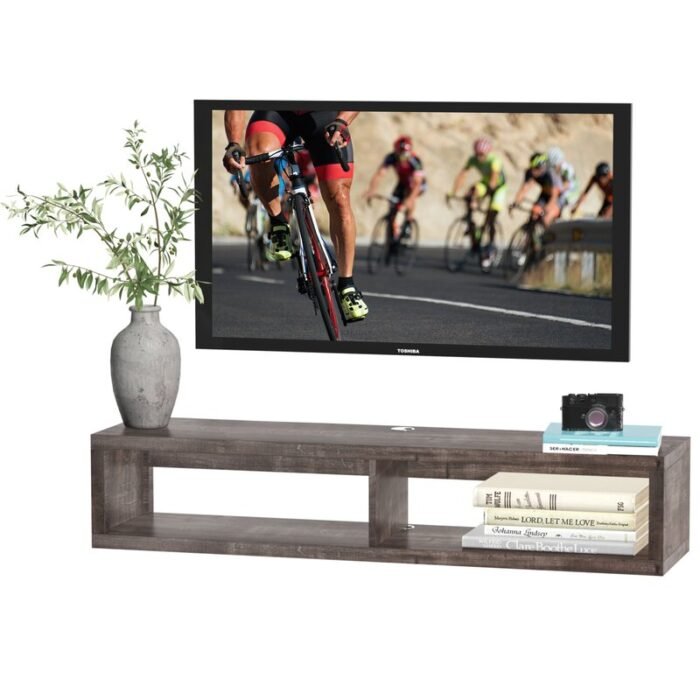 Herulf Floating TV Stand for TVs - Image 6