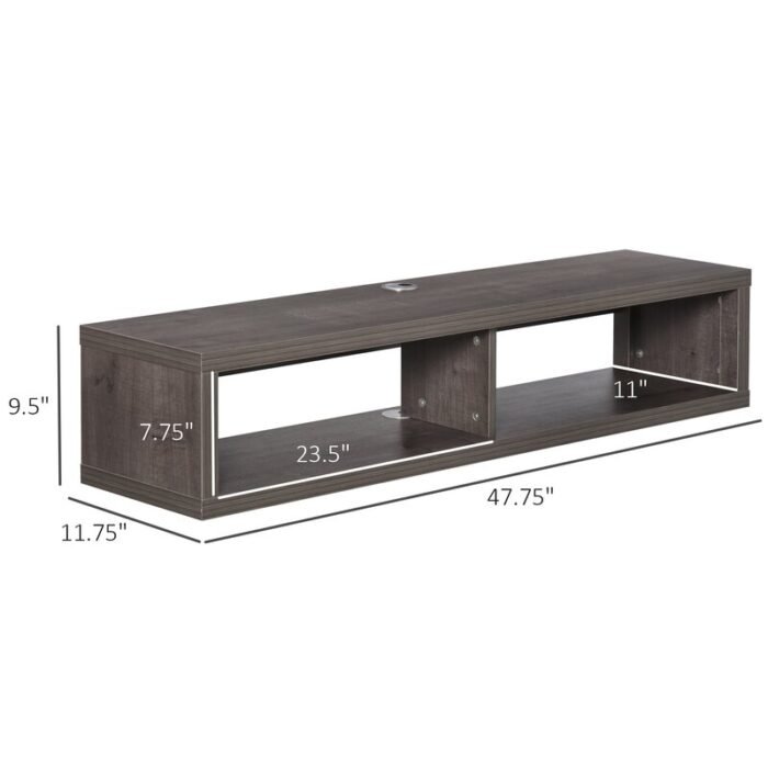 Herulf Floating TV Stand for TVs - Image 8