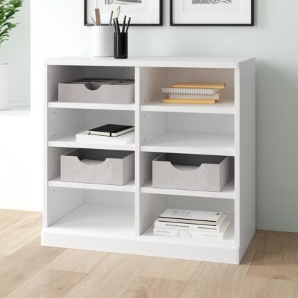 Geniry white Open Storage Cabinet