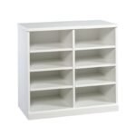 Geniry white Open Storage Cabinet - Image 3