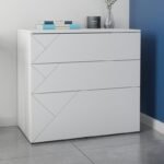 Dalest 3 Drawer Storage And Filing Cabinet