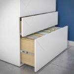Dalest 3 Drawer Storage And Filing Cabinet - Image 7