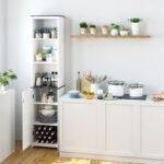 Orchid White Multifunctional Storage Cabinet - Image 2