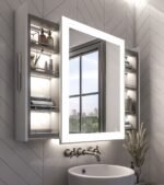 ALBA Mirror with Moving Back Storage - Image 2