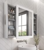 ALBA Mirror with Moving Back Storage