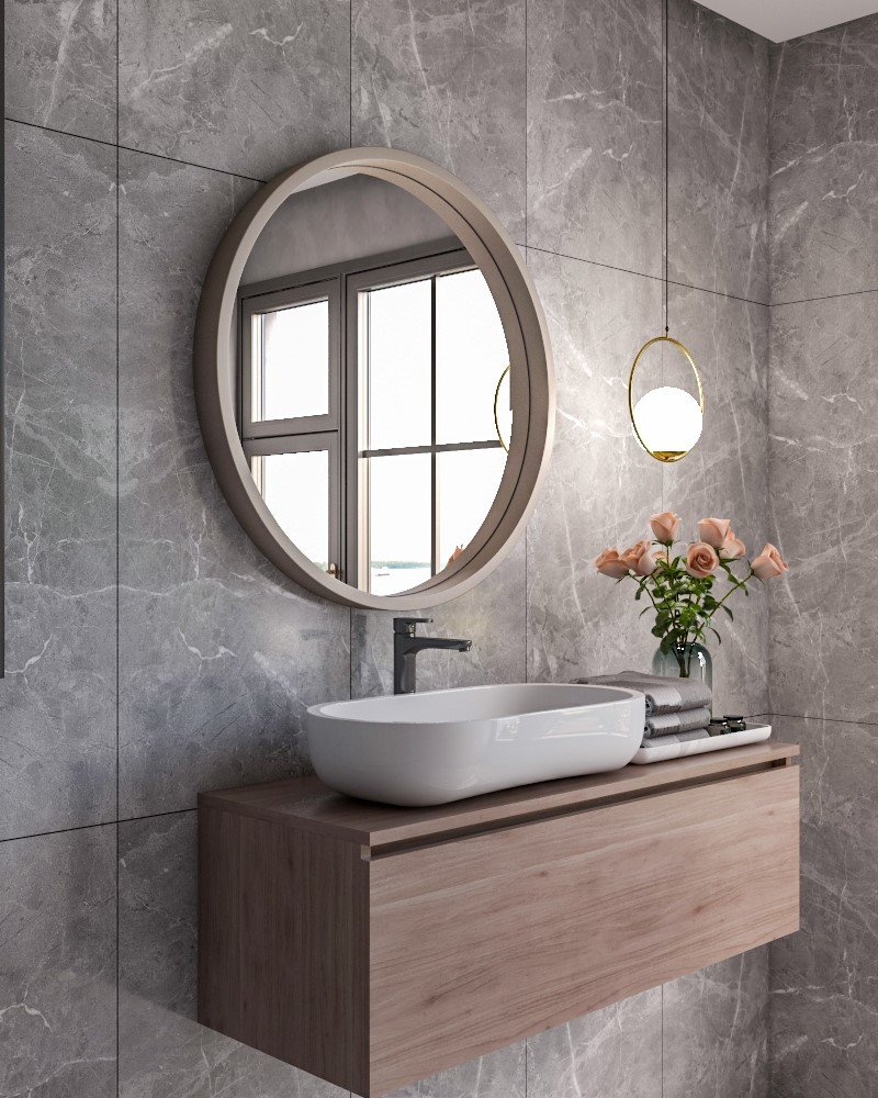 0004968_aurora-multipurpose-round-wood-mirror.jpeg Aurora Multipurpose Round Wood Mirror - Image 1