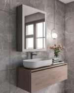 Perai led mirror with storage unit and multi-use - Image 5