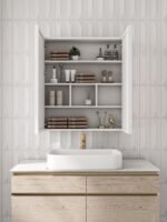 Roca Led Bathroom Mirror with Storage unit - Image 8