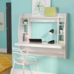 Cushing White Floating Desk