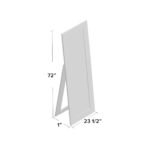 Tyan Full-Length Beveled Mirror - Wooden Frame - Image 5