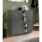 Ajena Shoe Storage Cabinet - Grey
