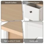 Snavy White 18 Pair Shoe Rack - 3 drawers - Image 3