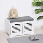 Zefon Multifunctional Shoe Storage Bench
