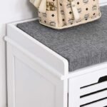Zefon Multifunctional Shoe Storage Bench - Image 5