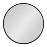 Round Wall Mirror in black - Image 4