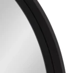 Round Wall Mirror in black - Image 5