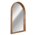 Kurvata Arched Wood Wall Mirror - Image 2
