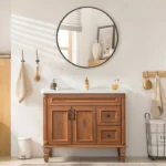 curyna Round Wall Mounted Mirror - Image 3
