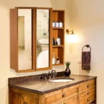 Chassi 2-Door Wall Mounted Cabinet with Mirror