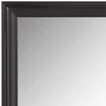 Slaff Rectangular Framed Wall Mirror - Black - Image 5