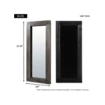 Vanta Rustic Wood Full-Length Mirror - Image 4