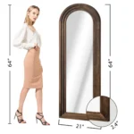 Grenzi Solid Wood Full Length Mirror - Image 6