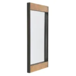 Belle Wooden Metal Wall Mirror - Image 3