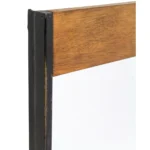 Belle Wooden Metal Wall Mirror - Image 4