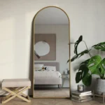 Dara Modern Arch Floor Mirror - Image 2