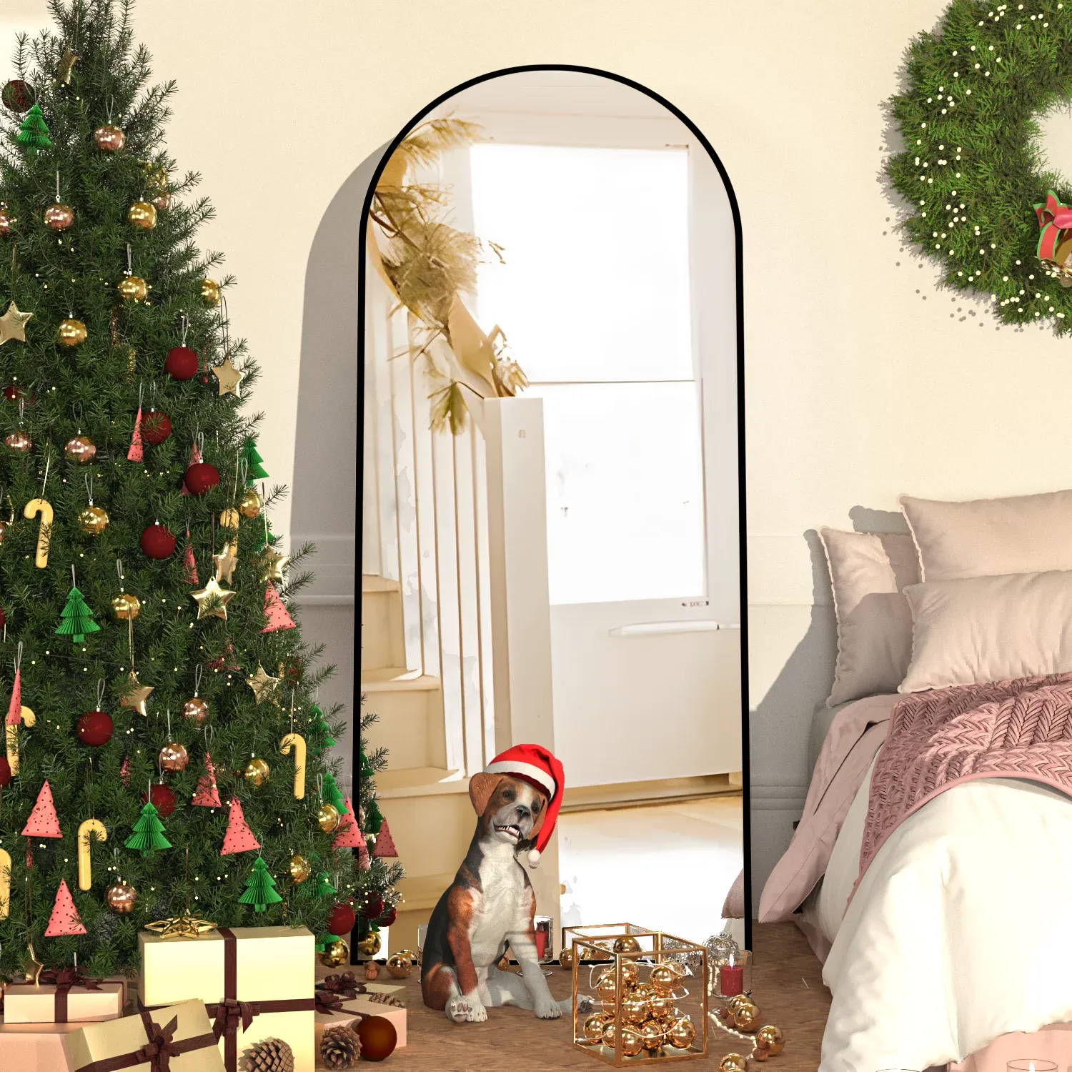 0006048_arca-full-length-mirror-with-arched-frame.webp Arca Full Length Mirror with Arched Frame - Image 1