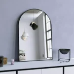Taqta Bathroom Wall Mounted Mirror with Metal Frame - Image 2