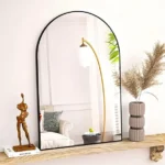 Taqta Bathroom Wall Mounted Mirror with Metal Frame - Image 4
