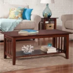Lugas Wood Coffee Table - Brown