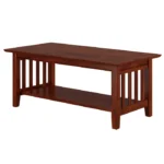 Lugas Wood Coffee Table - Brown - Image 3