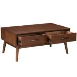 Skita 4 Legs Coffee Table with Storage - Image 7