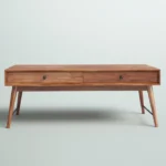 Itano Wood Coffee Table with Drawers - Image 5