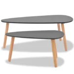Dubby Oval coffee table - 2 pieces - Image 7
