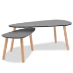 Dubby Oval coffee table - 2 pieces - Image 8