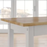 Moppi Solid Wood kitchen Island With Shelves - Image 3