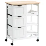 Kulinos Small Kitchen Island with Wheels - Image 3