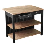 Cusin Kitchen Island With Storage - Image 3