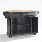 Talya Wide Rolling Kitchen Island - Image 9