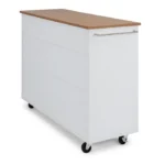 Algarro Wide Rolling Kitchen Cart - Image 6