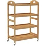 Lavvy 4-tier Rolling Kitchen Cart - Image 4