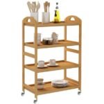 Lavvy 4-tier Rolling Kitchen Cart - Image 5