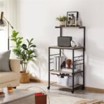 Carrol Kitchen Storage Stand with Wheels
