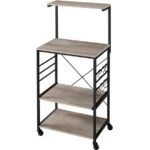 Carrol Kitchen Storage Stand with Wheels - Image 5