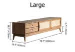 Rotta Modern Tv Unit with Storage - Image 5