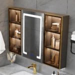 Zeddak LED Mirror With Medicine Cabinet - Image 2