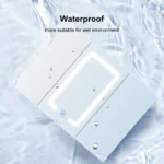 Ponny Modern LED Bathroom Mirror with Storage - Image 6